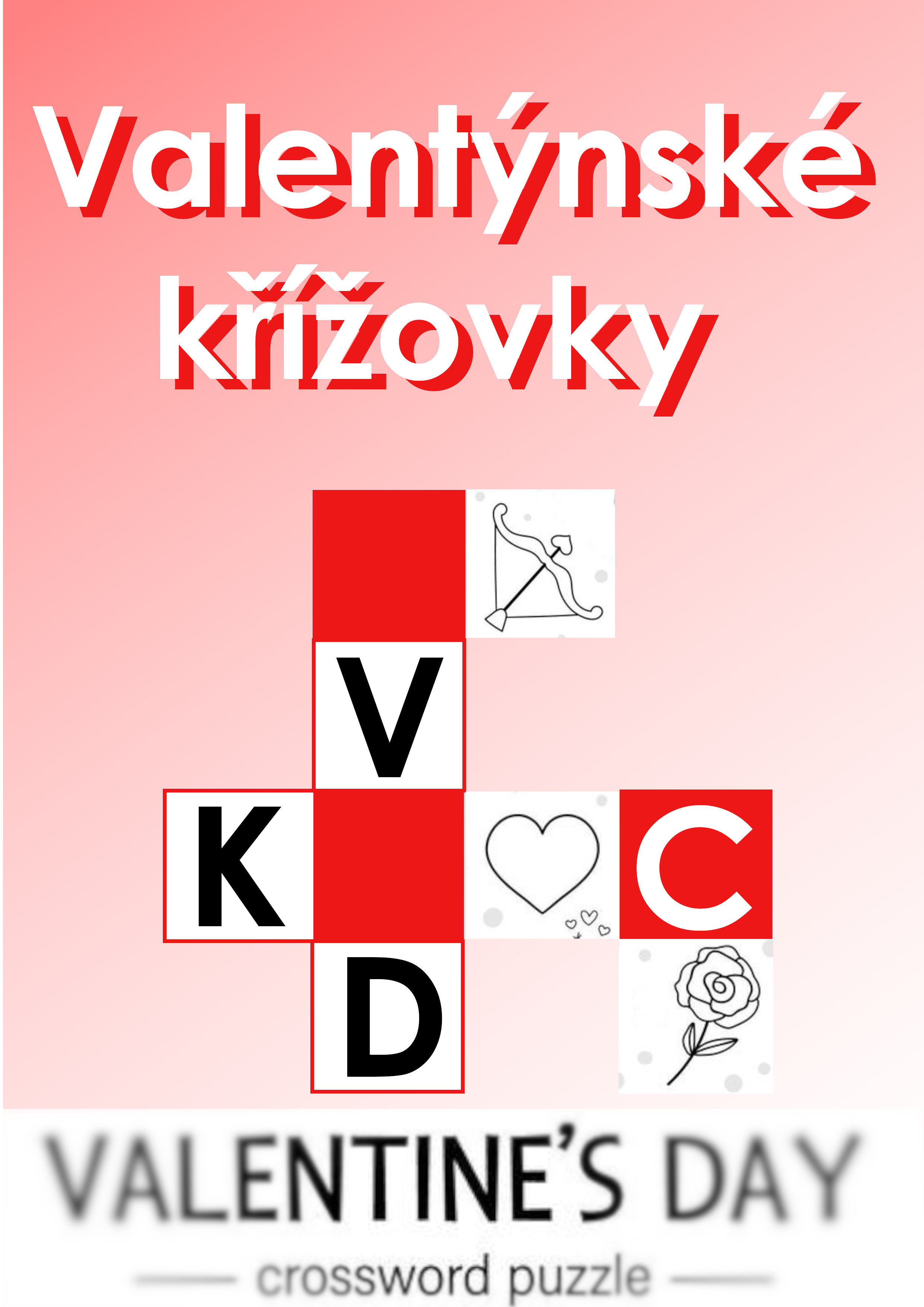 Valentýnské křížovky v2